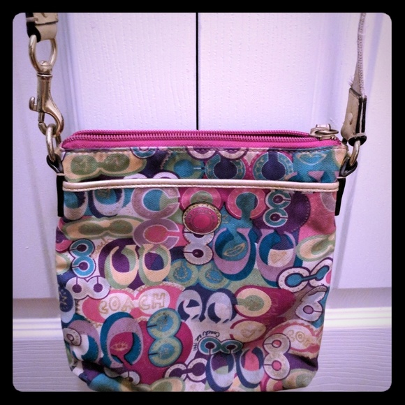 Coach Crossbody Satchel - Picture 1 of 4